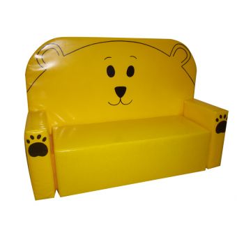 Soft Play Teddy Seat Double