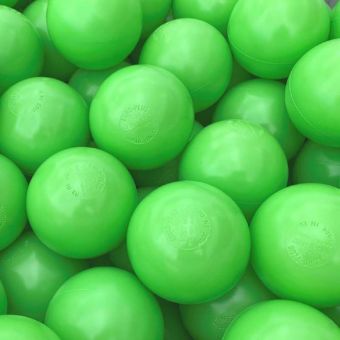 75mm Apple Green Ball Pit Balls (500 in a bag)