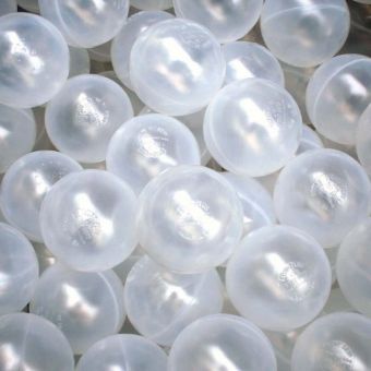 75mm Natural Ball Pit Balls (500 in a bag)