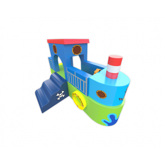 Soft Play Pirate Boat 