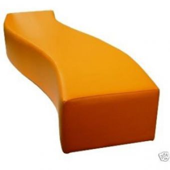 Soft Play S Curved Nursery Bench Seat