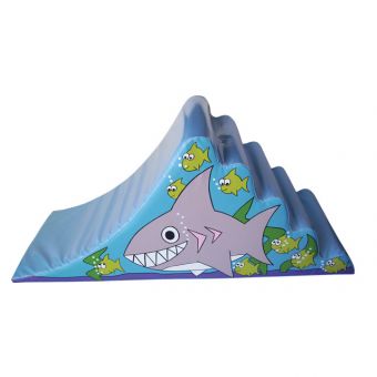 Soft Play Shark Ocean Steps & Slide