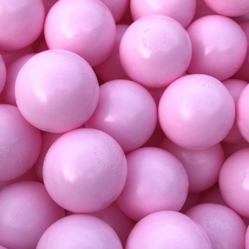 75mm Baby Pink Ball Pit Balls (500 in a bag)